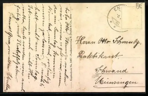 AK Vechigen, Wäseli bei Utzigen, Teilansicht, Heistrich