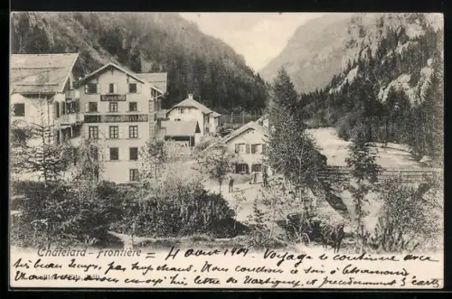 AK Finhaut, Châtelard-Frontiere, Hotel Suisse