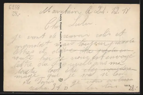 AK Marxheim / Taunus, Ortsansicht, Kirche, Kloster vom guten Hirten, Postagentur