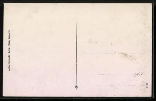 AK Sarajewo, Partie an der Miljacka