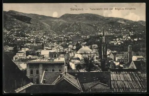 AK Sarajevo, Teilansicht mit der Begova-Moschee