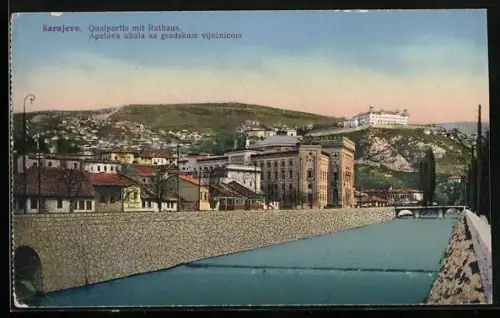 AK Sarajevo, Quaipartie mit Rathaus