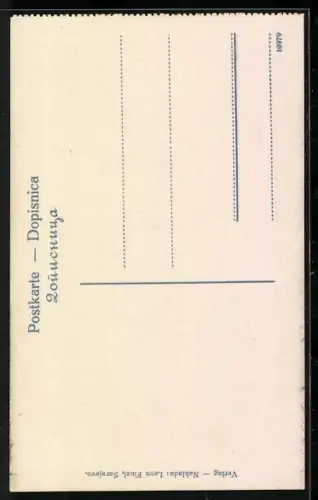 AK Sarajewo, Strassenpartie mit verschleierter Muslimin