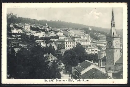 AK Biel, Teilansicht mit Technikum und Kirche