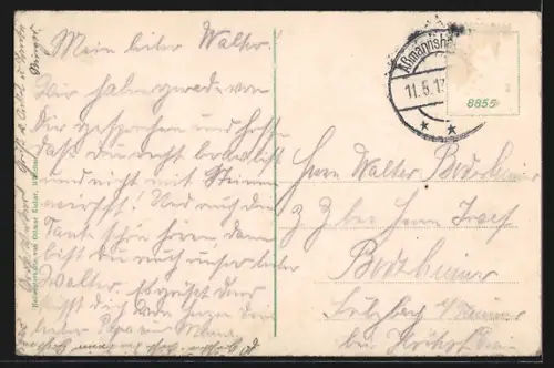 AK Rüdesheim / Rhein, Nationaldenkmal, Rheinstein, Mäuseturm