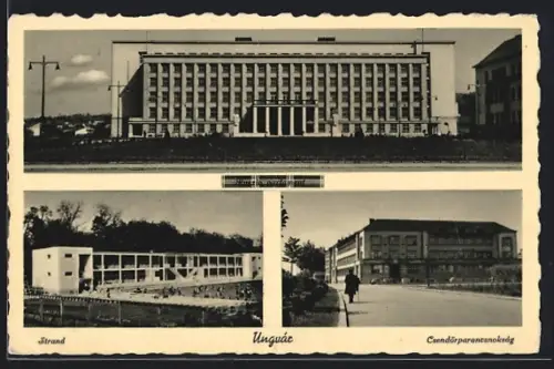 AK Ungvár, Volt parlament, Strand, Csendörparancsnokság