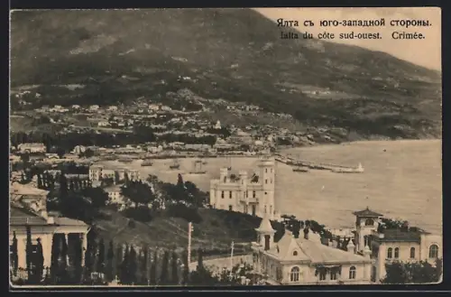 AK Ialta /Crimée, Ialta du côte sud-ouest