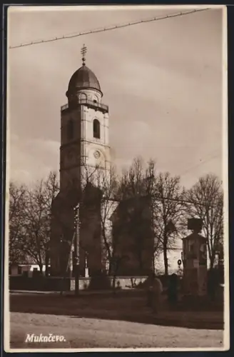 AK Mukacevo, Blick auf die Kirche