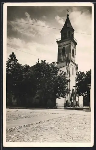 AK Beregszász, Rom. kath. templom