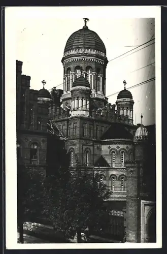 AK Czernowitz, Blick zur Kirche
