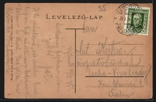 AK Ungvár, Széchényi-tér