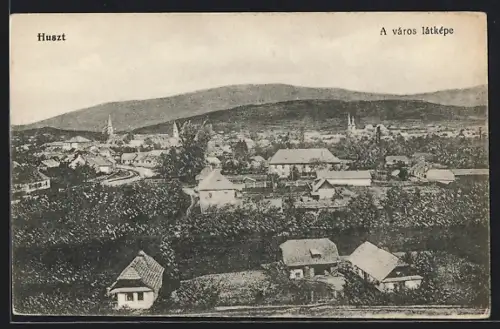 AK Huszt, A város látképe