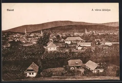 AK Huszt, A város látképe