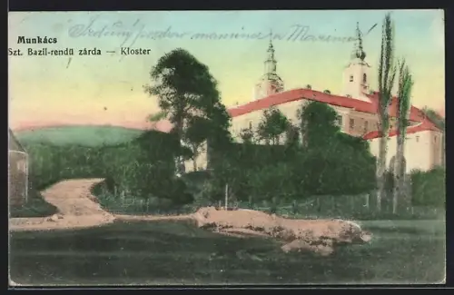 AK Munkács, Szt. Bazil-rendü zárda, Kloster