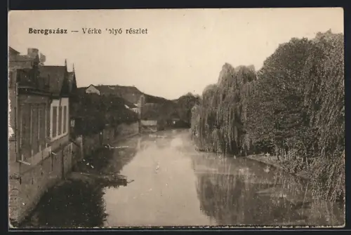 AK Beregszász, Vérke folyó részlet