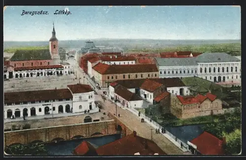 AK Beregszász, Látkép