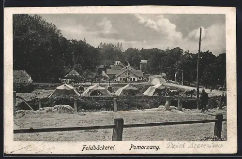 AK Pomorzany, Blick auf die Feldbäckerei