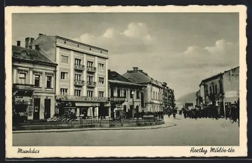 AK Munkács, Horthy Miklós-tér