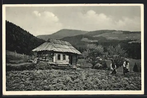 AK Jasina, Chata chude huculske rodiny pod Havrilcem