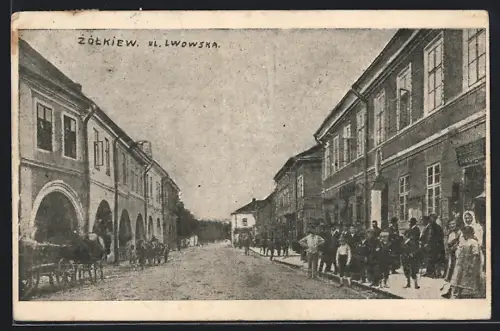 AK Zolkiew, Ul. Lwowska
