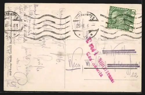 AK Czernowitz, Gr. or. Erzb. Residenz