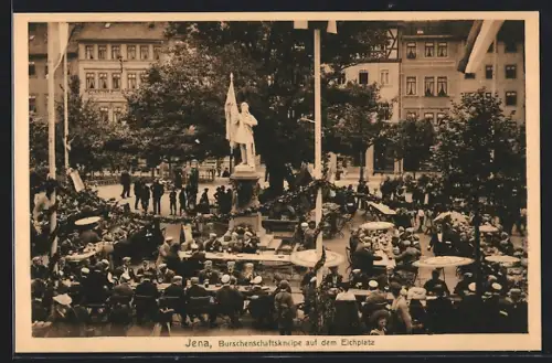 AK Jena, Burschenschaftskneipe auf dem Eichplatz