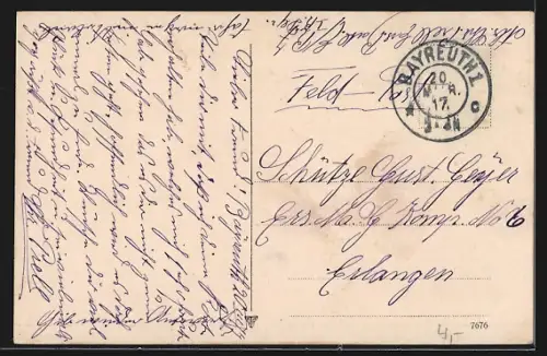 AK Bayreuth, Marktplatz