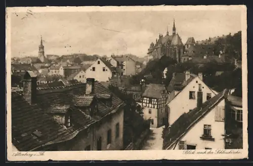 AK Altenburg i. Th., Blick nach der Schlosskirche