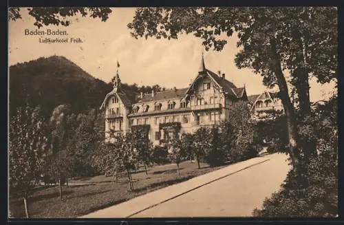 AK Baden-Baden, Luftkurhotel Früh