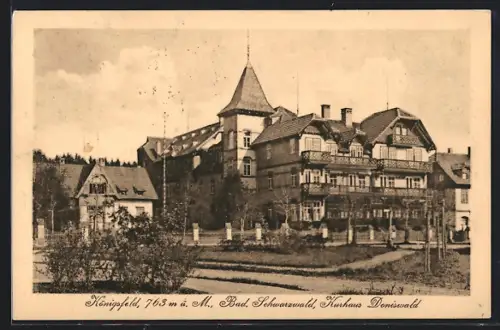 AK Königsfeld /Bad. Schwarzwald, Kurhaus Doniswald