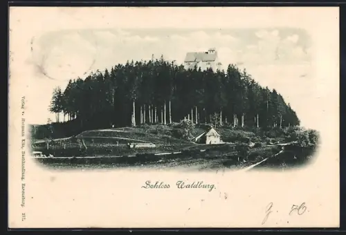 AK Waldburg / Württ., Schloss Waldburg