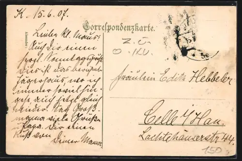 AK Karlsbad, Cafe Jägerhaus