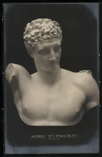 AK Hermes des Praxiteles, Büste