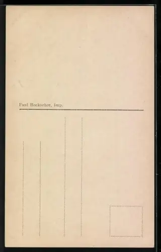 AK Nackte Dame auf einem Felsen sitzend, Echo