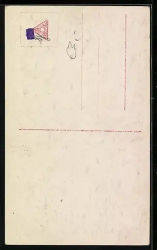 AK Frau holt aus um einen Kranz zu werfen, Dem Sieger