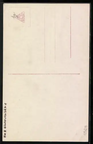 AK Paar in Tüchern gekleidet, Elektrischer Funke