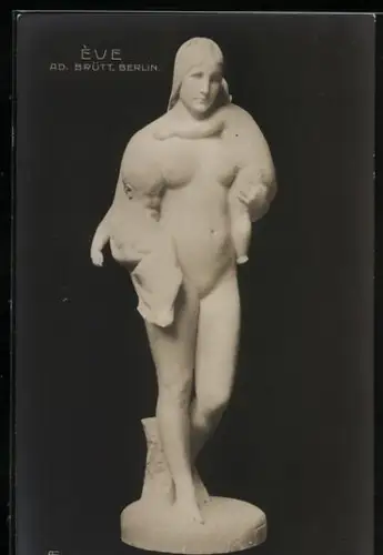 AK Eva mit zwei kleinen Kindern