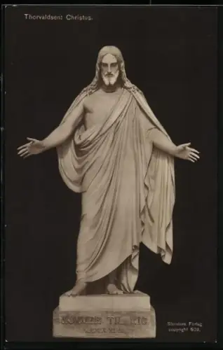 AK Chritus mit ausgebreiteten Armen