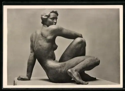 AK Leverkusen, Bronze am Schwimmbad, Die Schauende