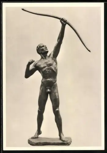 AK Bogenschütze von Professor Hans Haffenrichter