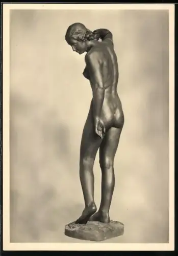 AK Plastik Der Morgen von Hanns Anker