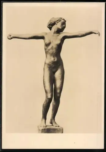 AK Tänzerin, Georg Kolbe, Bronze, 1912
