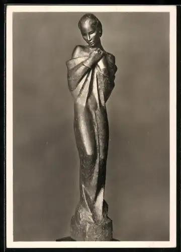AK Adagio, v. Georg Kolbe, Bronze 1923