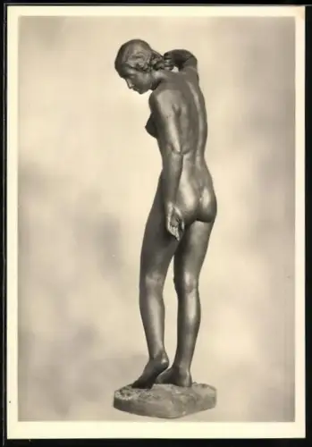 AK Plastik Der Morgen von Hanns Anker