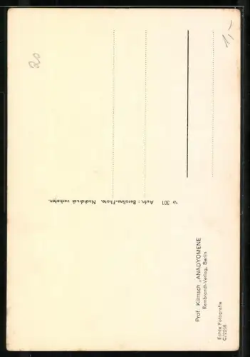 AK Anadyomene, v. Prof. Klimsch