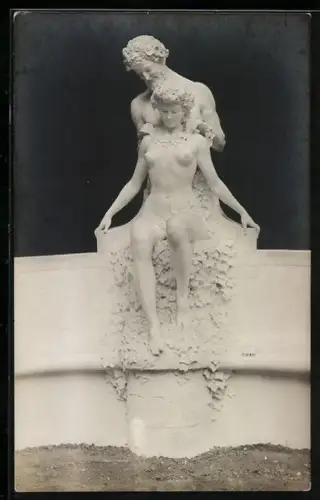 AK La Chaise de Lierre, Descomps, Salon 1910