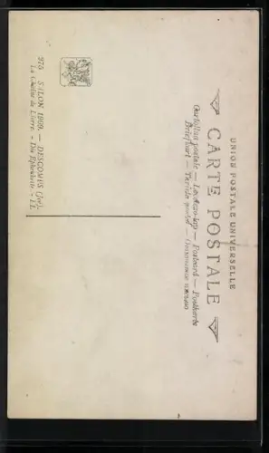 AK La Chaise de Lierre, Descomps, Salon 1910
