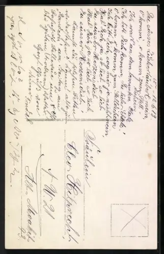 AK Liebesfrühling, v. R. Aigner