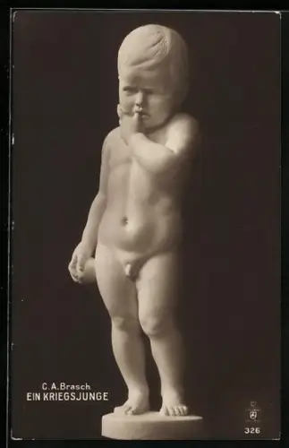 AK Ein Kriegsjunge, v. C. A. Brasch