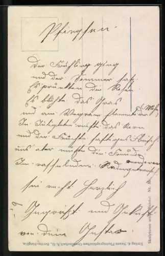 AK Phantasie, v. Fritz Klimsch